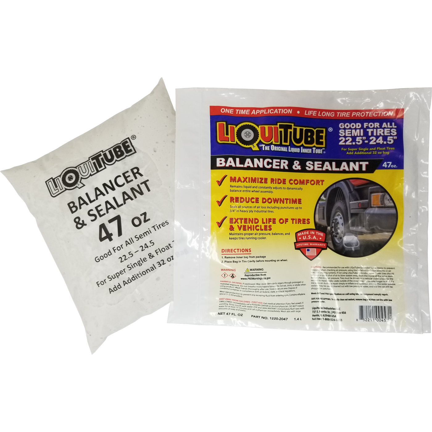LIQUITUBE BALANCER 6 X 47 OZ BAGS