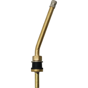 4.38" 21° Angle Brass Valve Stem